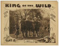 2f753 KING OF THE WILD chapter 6 LC '31 four men riding two elephants, The Creeping Doom!