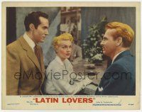 2f761 LATIN LOVERS LC #5 '53 Lana Turner between new & old lovers Ricardo Montalban & John Lund!