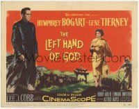 2f209 LEFT HAND OF GOD TC '55 art of priest Humphrey Bogart in Asia with pretty Gene Tierney!