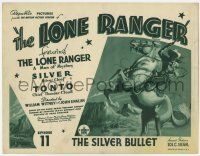 2f220 LONE RANGER chapter 11 TC '38 masked hero's first serial version, The Silver Bullet!