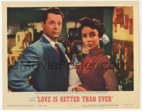 2f777 LOVE IS BETTER THAN EVER LC #6 R62 Larry Parks attention directed from sexy Elizabeth Taylor