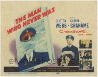 2f248 MAN WHO NEVER WAS TC '56 Clifton Webb, Gloria Grahame, strangest military hoax of WWII!
