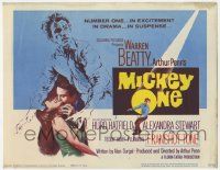 2f258 MICKEY ONE TC '65 Warren Beatty, Alexandra Stewart, directed by Arthur Penn!