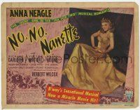 2f291 NO, NO, NANETTE TC '40 wonderful art of sexy elegant Anna Neagle by McClelland Barclay!