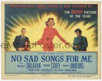 2f289 NO SAD SONGS FOR ME TC '50 young Natalie Wood, Margaret Sullavan & Wendell Corey!