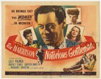 2f294 NOTORIOUS GENTLEMAN TC '46 images of Rex Harrison and several women!