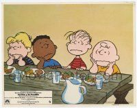 2f857 RACE FOR YOUR LIFE CHARLIE BROWN Spanish/U.S. LC #3 '77 Charlie, Linus, Schroder & Franklin eating!