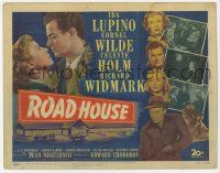 2f364 ROAD HOUSE TC '48 Ida Lupino, Cornel Wilde, Richard Widmark, Celeste Holm, film noir!