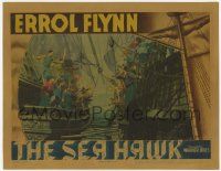 2f891 SEA HAWK LC '40 great close up image of pirates on ships about to engage in battle!