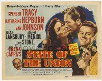 2f414 STATE OF THE UNION TC '48 Frank Capra, romantic art of Spencer Tracy & Katharine Hepburn!