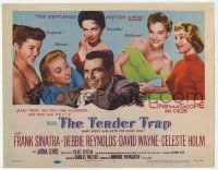 2f449 TENDER TRAP TC '55 gentleman Frank Sinatra prefers girls like Debbie Reynolds & Celeste Holm