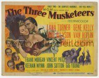 2f458 THREE MUSKETEERS signed TC '48 by director George Sidney, Gene Kelly as D'Artagnan!