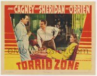 2f954 TORRID ZONE LC '40 James Cagney watches Pat O'Brien watching pretty Ann Sheridan!