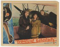 2f958 TRAVELING SALESLADY LC '35 gold digger Glenda Farrell by plane & William Gargan & Herbert!