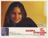 2f964 UP THE SANDBOX LC #5 '73 close up of Barbra Streisand with strange creepy border art!