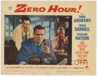 2f998 ZERO HOUR LC #6 '57 great c/u of Sterling Hayden in control tower, parodied in Airplane!