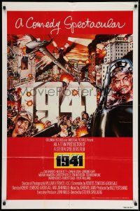 2g003 1941 1sh '79 Spielberg, art of John Belushi, Dan Aykroyd & cast by McMacken!