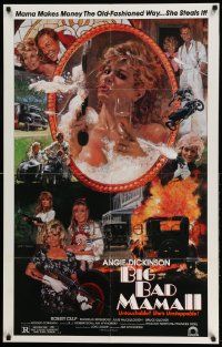 2g078 BIG BAD MAMA II signed 1sh '87 by Roger Corman, naked Angie Dickinson in bath by John Solie!