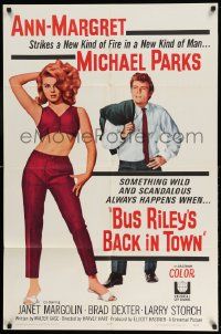 2g133 BUS RILEY'S BACK IN TOWN 1sh '65 sexiest Ann-Margret is tingling with excitement!