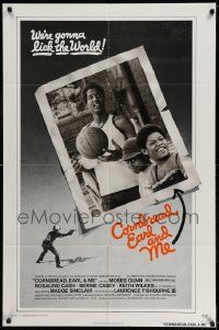 2g184 CORNBREAD, EARL & ME 1sh '75 cool basketball image, young Laurence Fishburne's first role!
