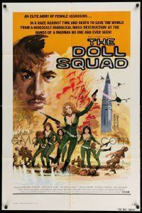 2g238 DOLL SQUAD 1sh '73 Ted V. Mikels directed, an elite army of lady assassins!
