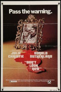 2g241 DON'T LOOK NOW 1sh '74 Julie Christie, Donald Sutherland, directed by Nicolas Roeg!