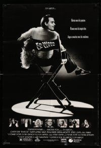 2g255 ED WOOD DS 1sh '94 Tim Burton, Johnny Depp in the title role, Sarah Jessica Parker!