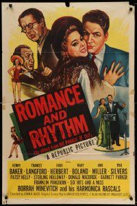 2g398 HIT PARADE OF 1941 1sh R53 Frances Langford & Kenny Baker, Romance & Rhythm!