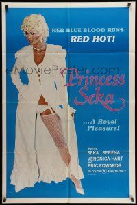 2g679 PRINCESS SEKA 1sh '80 her blue blood runs red hot, a royal pleasure!