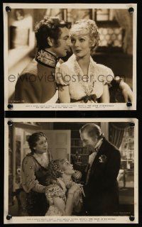 2h925 HOUSE OF ROTHSCHILD 2 8x10 stills '34 great images of Robert & Loretta Young, Arliss!