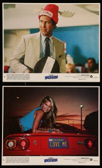 2h143 NATIONAL LAMPOON'S VACATION 2 8x10 mini LCs '83 Chevy Chase, Christie Brinkley on Ferrari!