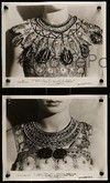 2h793 CAESAR & CLEOPATRA 3 8x10 stills '46 special close-ups of Leigh's Egyptian jewelry/necklaces!