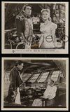 2h702 CAPTAIN HORATIO HORNBLOWER 4 8x10 stills '51 Gregory Peck & Virginia Mayo, seafaring action!
