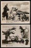 2h448 GIGANTIS THE FIRE MONSTER 9 8x10 stills '59 great images of Godzilla & Angurus battling!