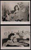 2h733 LITTLE MERMAID 4 8x10 stills '89 images of Ariel & cast, Disney underwater cartoon!