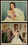 2h044 RAINTREE COUNTY 8 color 8x10 stills '57 Elizabeth Taylor, Montgomery Clift & Eva Marie Saint!