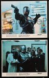 2h046 ROBOCOP 8 8x10 mini LCs '87 Peter Weller, Nancy Allen, directed by Paul Verhoeven!