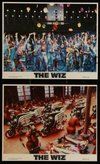 2h122 WIZ 4 8x10 mini LCs '78 wild images from musical Wizard of Oz adaptation!