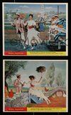2h039 MARY POPPINS 8 color English FOH LCs '64 Dick Van Dyke, Glynis Johns, Disney's classic!