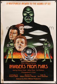 2j159 INVADERS FROM MARS 40x60 R76 a nightmarish answer to The Wizard of Oz, cool Theakston art!
