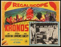 2j328 KRONOS Mexican LC '57 horrifying world-destroying monster, conqueror of the universe!