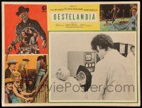 2j361 WESTWORLD Mexican LC '73 best close up of cyborg Yul Brynner's face detached from his body!