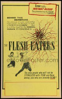 2j038 FLESH EATERS Benton WC '64 you will be taken to a point between life & death!