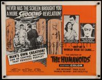 2k014 CREATION OF THE HUMANOIDS 1/2sh '62 can he control machines that produce people!