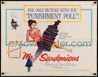 2k038 MR. SARDONICUS 1/2sh '61 William Castle, the only picture with the punishment poll!