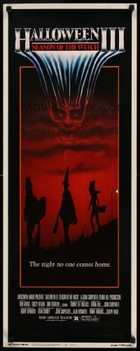 2k070 HALLOWEEN III insert '82 Season of the Witch, horror sequel, cool horror image!