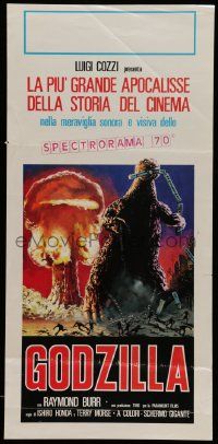 2k253 GODZILLA Italian locandina R77 Gojira, art of the unstoppable titan of terror!