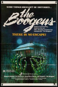 2m521 BOOGENS 1sh '81 some things shouldn't be disturbed, there is no escape, cool horror art!