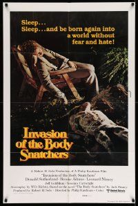 2m653 INVASION OF THE BODY SNATCHERS style B int'l 1sh '78 different image!