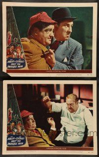 2m453 ABBOTT & COSTELLO MEET THE INVISIBLE MAN 2 LCs '51 Bud & Lou tend to sick invisible guy!